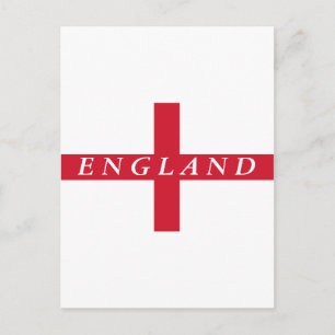 Flagga av England Postcard Vykort