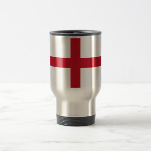 Flagga av England reser/pendlaremuggen Resemugg
