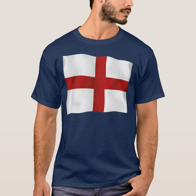 Flagga av England T-shirt (Framsida)