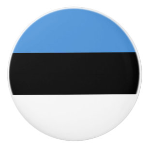 Flagga av Estlands keramiska knopp