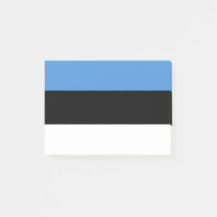 Flagga av Estlands Post-it® Notes Post-it Block