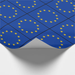 Flagga av Europa, européflagga Presentpapper