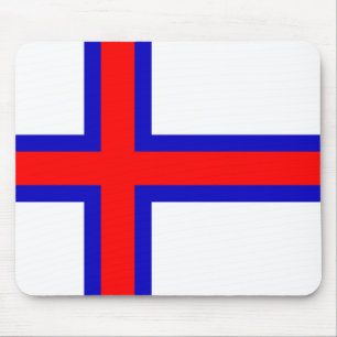 Flagga av Faroeen Island Musmatta