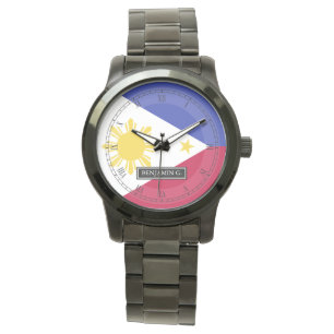Flagga av Filippinerna Armbandsur