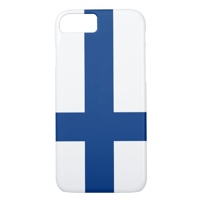 Flagga av Finland Case-Mate iPhone Skal (Baksida)