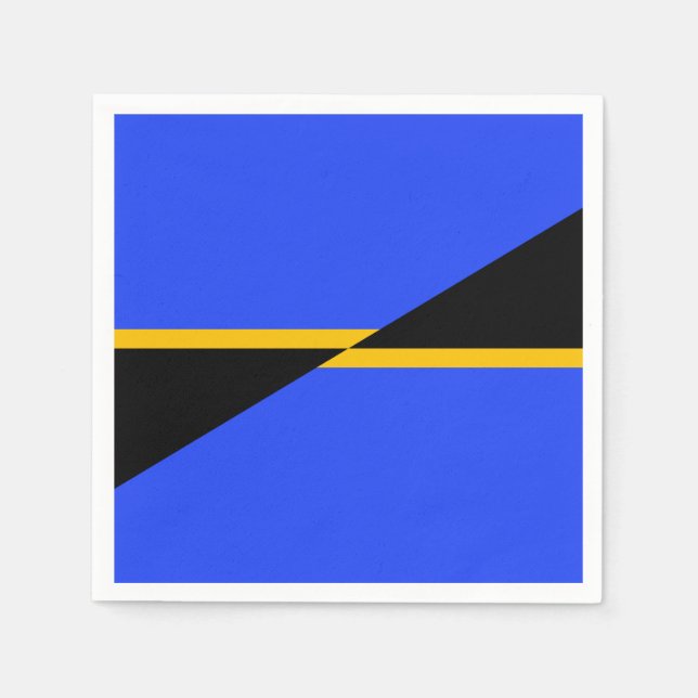 Flagga av Folsom, Kalifornien Pappersservett (Framsidan)