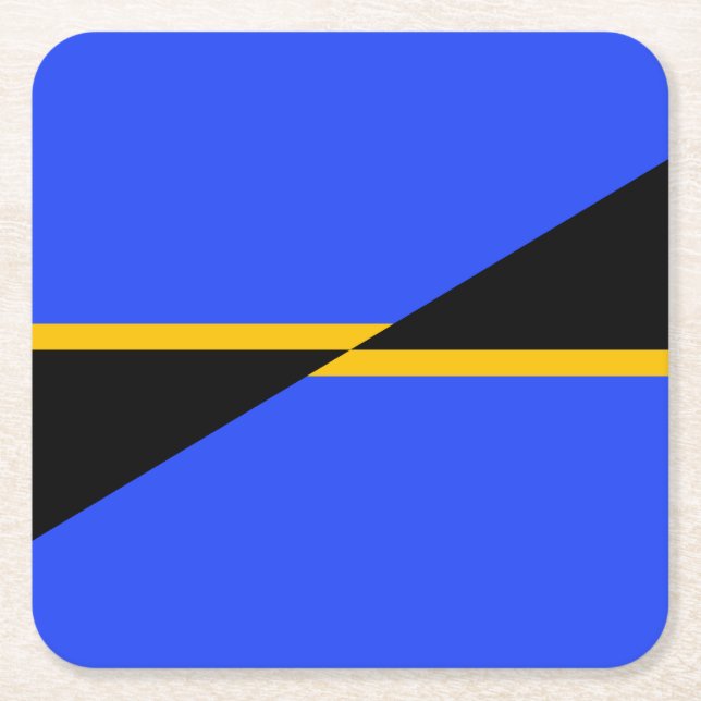 Flagga av Folsom, Kalifornien Underlägg Papper Kvadrat (Framsidan)