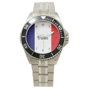 Flagga av Frankrike Armbandsur