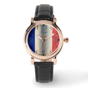 Flagga av Frankrike Armbandsur