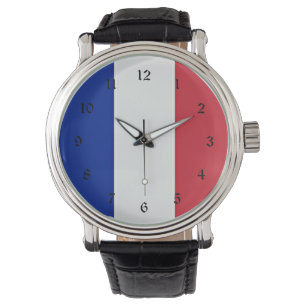 Flagga av Frankrike Armbandsur
