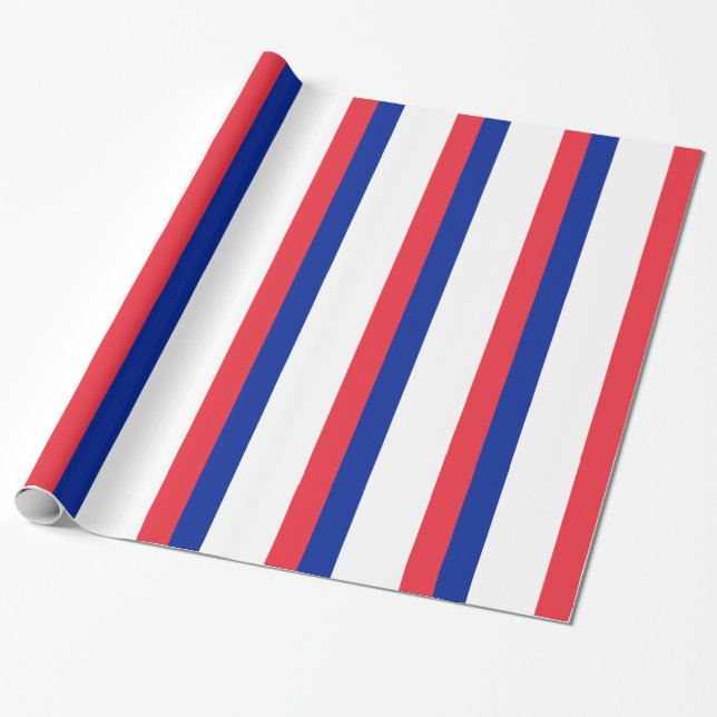 Flagga av Frankrike; Fransk Flagga, Drapeau de la  Presentpapper (Utrullad)