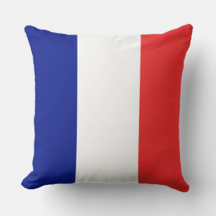 Flagga av Frankrike Fransk Tricolore Kudde