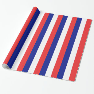 Flagga av Frankrike Fransk Tricolore Presentpapper