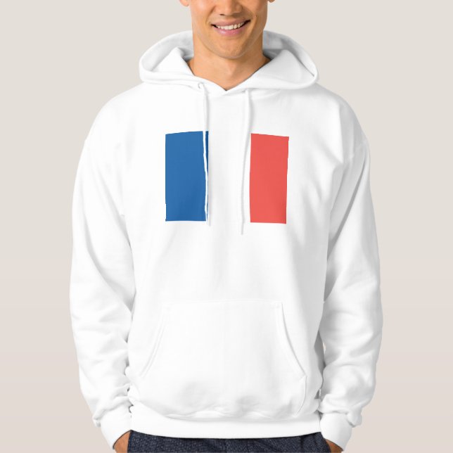 Flagga av Frankrike Hoodie (Framsida)