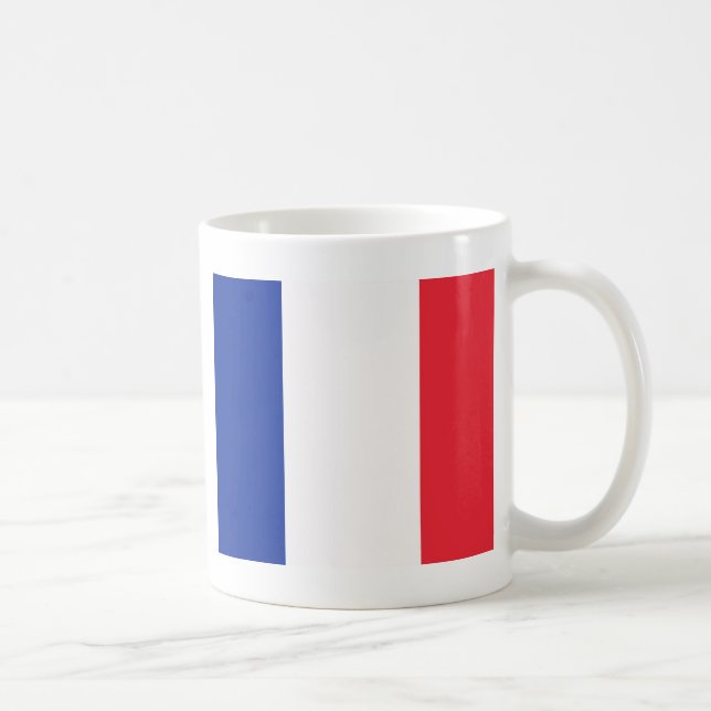 Flagga av Frankrike Kaffemugg (Höger)