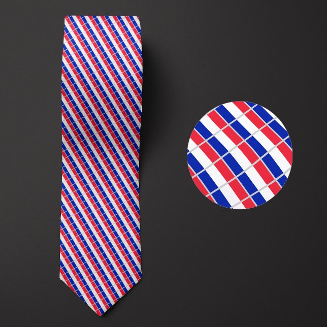 Flagga av Frankrike Mönster Slips (Skapare uppladdad)