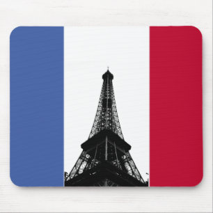 Flagga av Frankrike Mouse Pad Musmatta