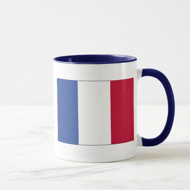 Flagga av Frankrike Mugg (Höger)
