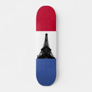 Flagga av Frankrike Skateboard
