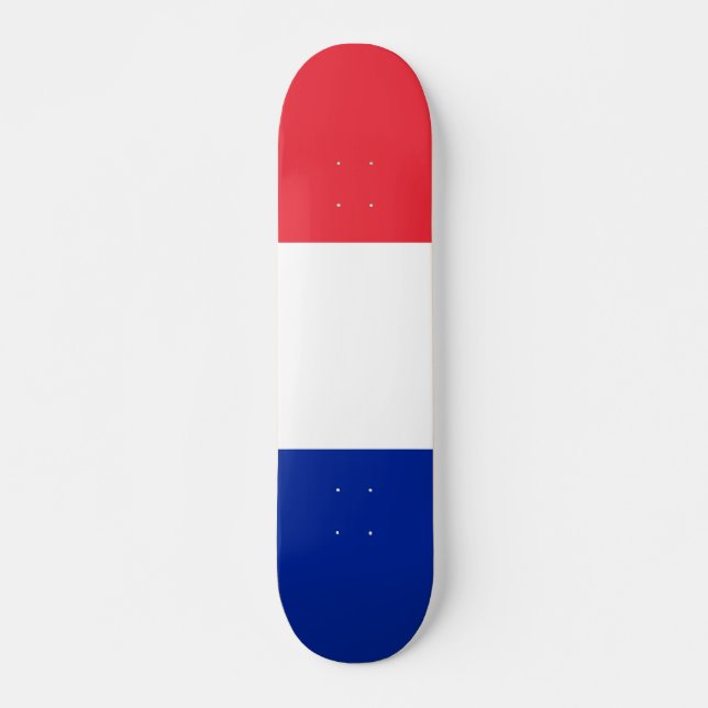 Flagga av Frankrike Skateboard (Framsida)