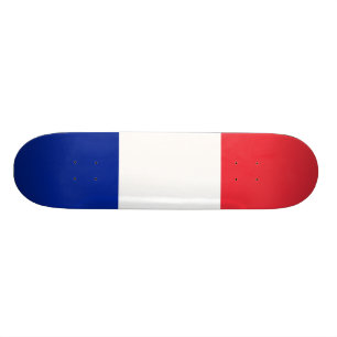 Flagga av Frankrike Skateboard