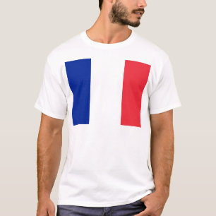 Flagga av Frankrike Tee