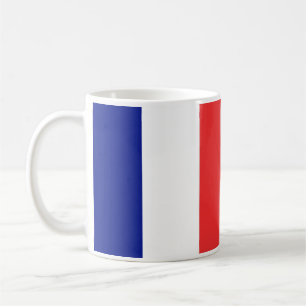 Flagga av frankrikefransk Tricolore Kaffemugg