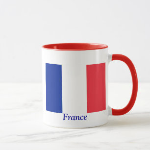 Flagga av frankriken mugg