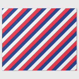 Flagga av fransk Papper radbrytning Presentpapper