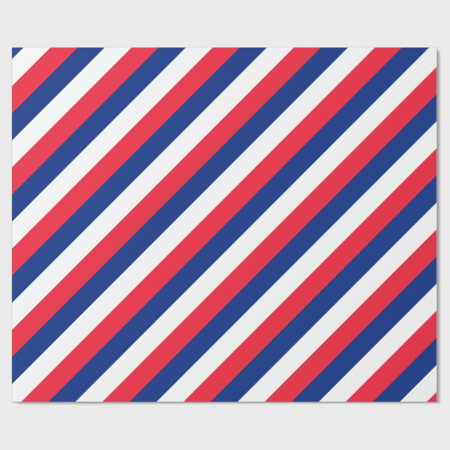 Flagga av fransk Papper radbrytning Presentpapper (Platt)
