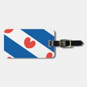 Flagga av Friesland Bagagebricka