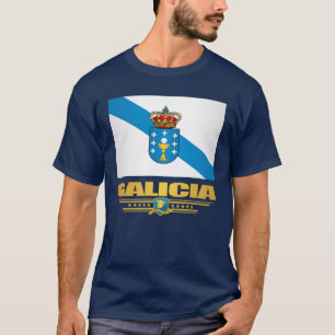 Flagga av Galicia T-shirt