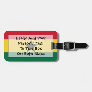 Flagga av Ghana Easy ID Personal Bagagebricka
