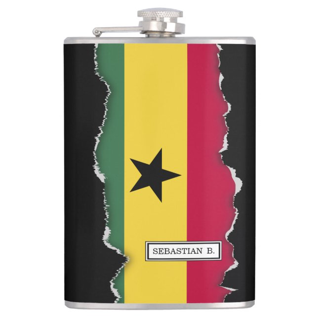 Flagga av Ghana Fickplunta (Framsidan)