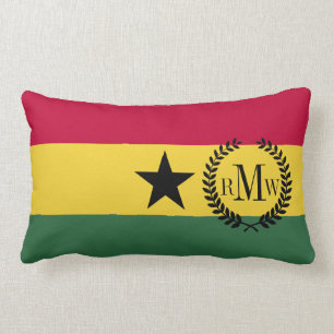 Flagga av Ghana Lumbarkudde