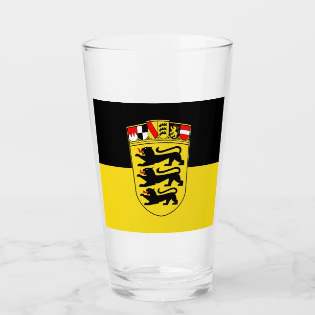 Flagga av glas Baden-Württemberg (Framsida)