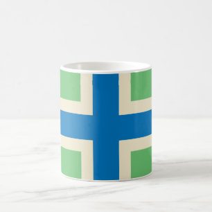 Flagga av Gloucestershire (Förenade kungariket) Kaffemugg