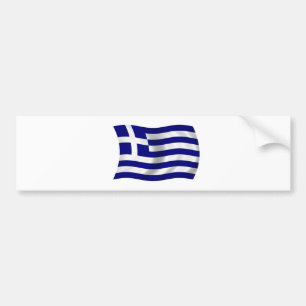 Flagga av Grekland Bildekal