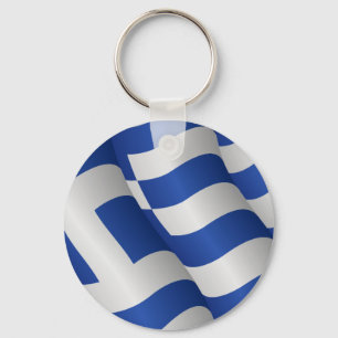 Flagga av Grekland keychain Nyckelring