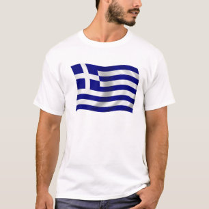 Flagga av Grekland Tee Shirt