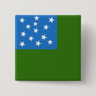 Flagga av Grönten Mountain Boys Button Knapp
