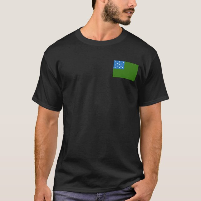 Flagga av Grönten Mountain Boys T-Shirt (Framsida)