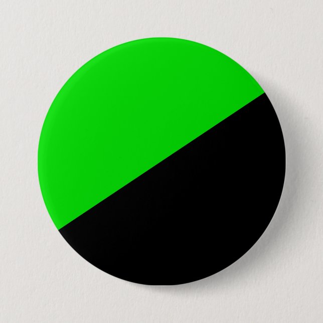 Flagga av Gröntens anarkism Knapp (Framsida)