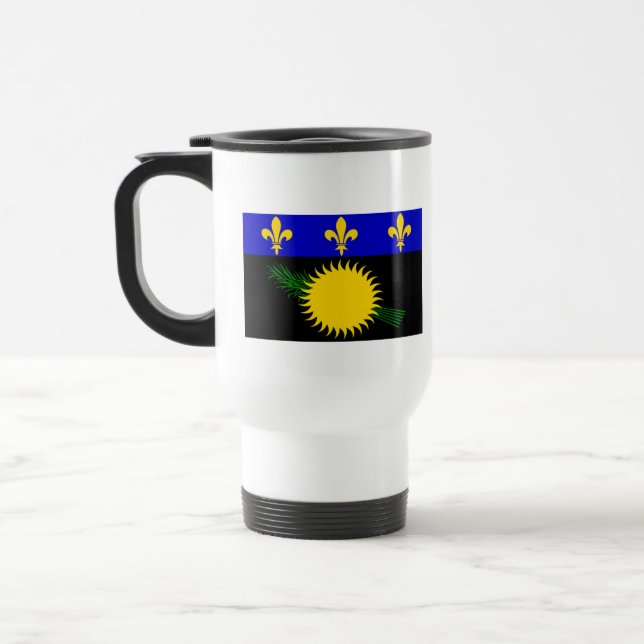 Flagga av Guadeloupe Resemugg (Vänster)