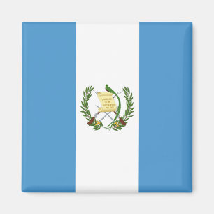 Flagga av Guatemala - centralamerikan Magnet