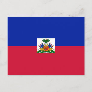 Flagga av Haitis vykort