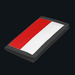 Flagga av Hesse Trifold Wallet<br><div class="desc">Plånbok med flagga av Hessen (Hessens),  utformad med två vågräna av rött och vitt</div>