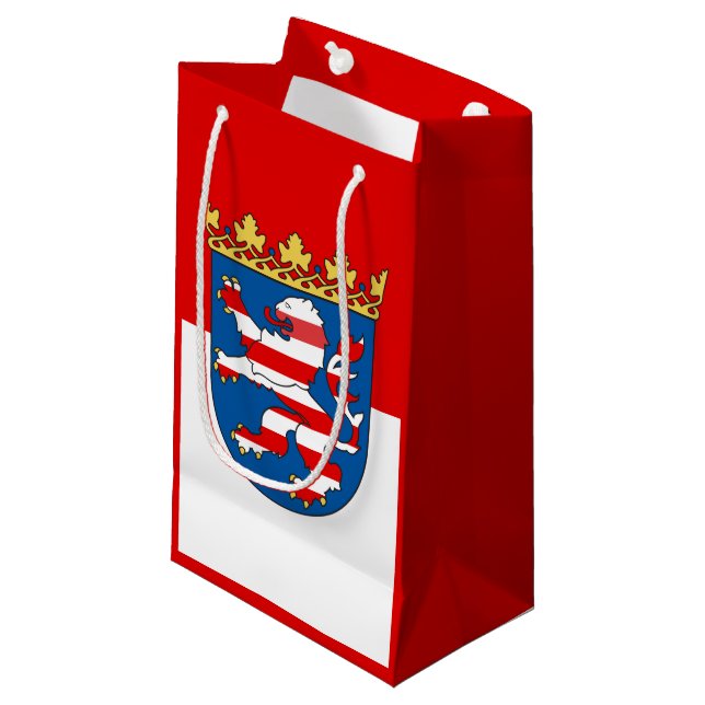 Flagga av Hesses Small Gift Bag (Framsidan Vinklad)