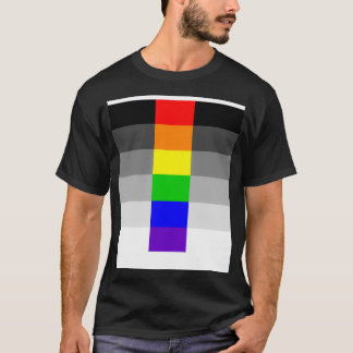 Flagga av heteroflexibelt Pride T Shirt