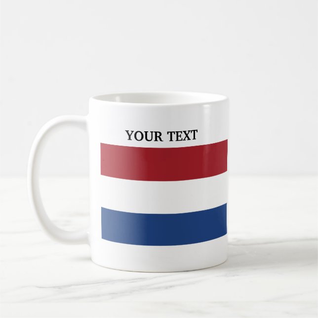 Flagga av Holland Kaffemugg (Vänster)